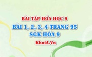 Bài tập về Silic, Silic đioxit (SiO2): Giải bài 1, 2, 3, 4 trang 95 SGK Hóa 9